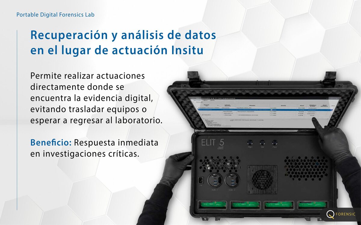 Recuperación y análisis de datos in situ con ELIT 5