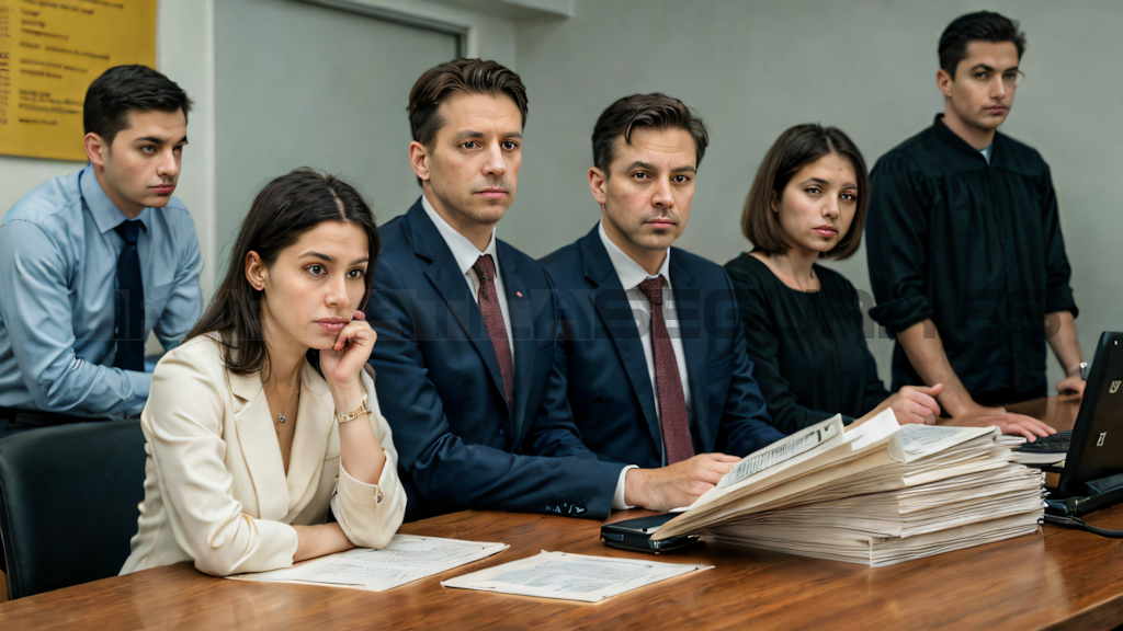 Esperando la sentencia de un juicio por fraude